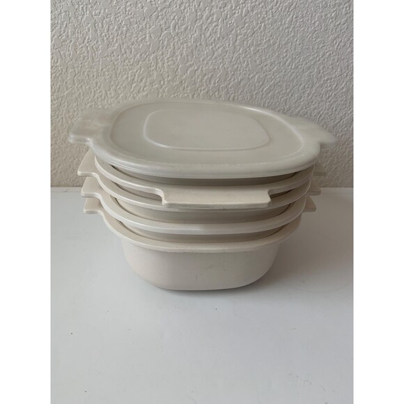 Rubbermaid Stack Cooker Microwave Set Of 5 Healthy Cooking Almond